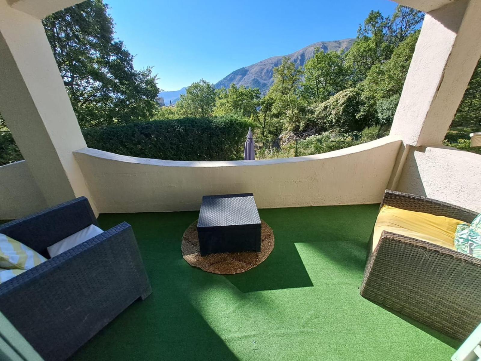 Villa Regain Chambres Et Table D'Hotes Greolieres Eksteriør billede